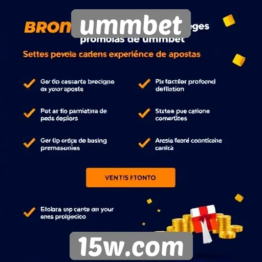Benefícios das promoções e bônus no ummbet
